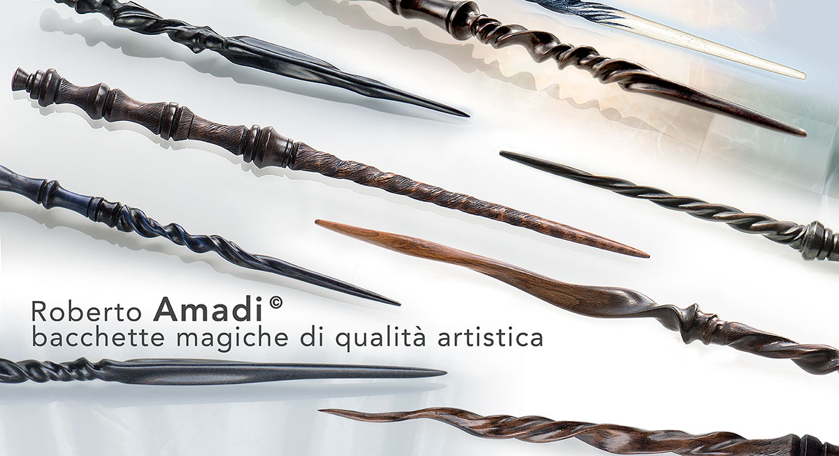 roberto amadi vendita e realizzazione bacchette magiche di legno